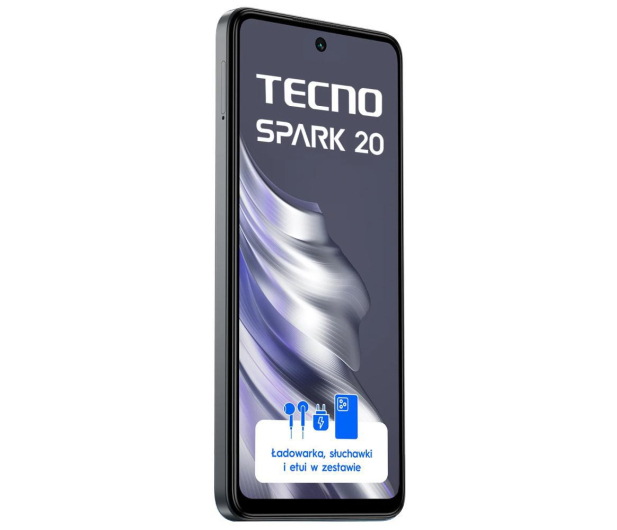 TECNO Spark 20 8/256GB Gravity Black 90Hz - 1213009 - zdjęcie 3